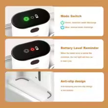 Cordless Cat Water Fountain - 4.2L Stainless Steel with Motion Sensor