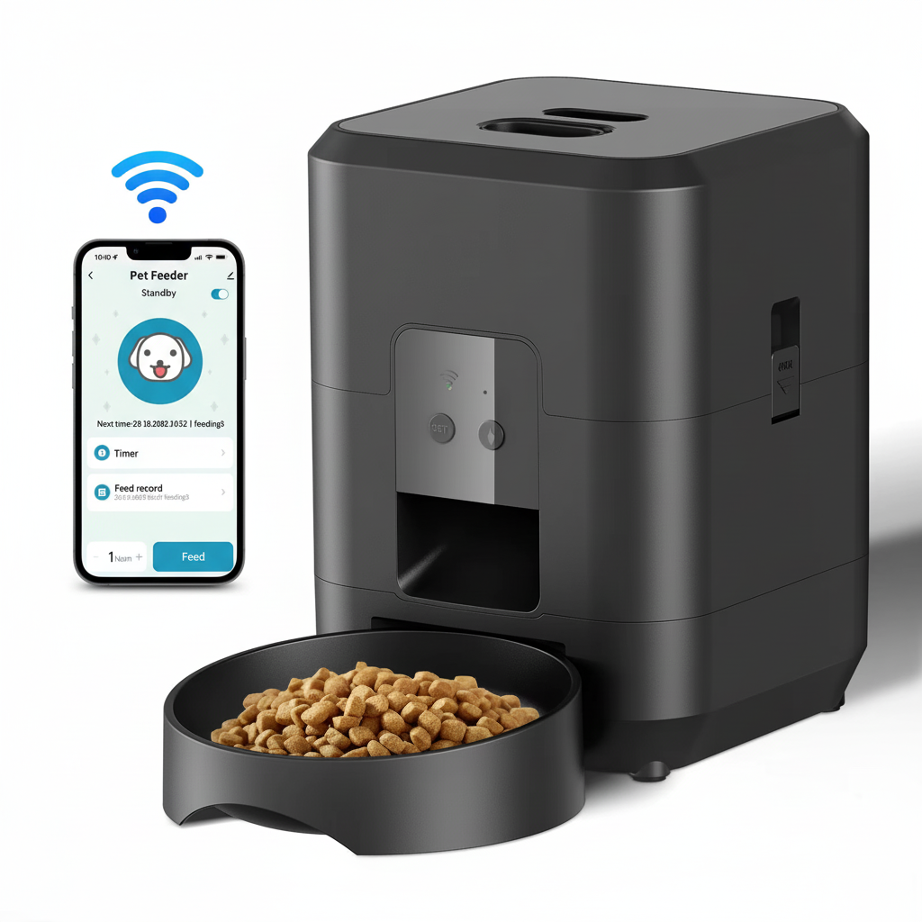 Smart Automatic Pet Feeder - Timed Portion Control for Cats & Dogs